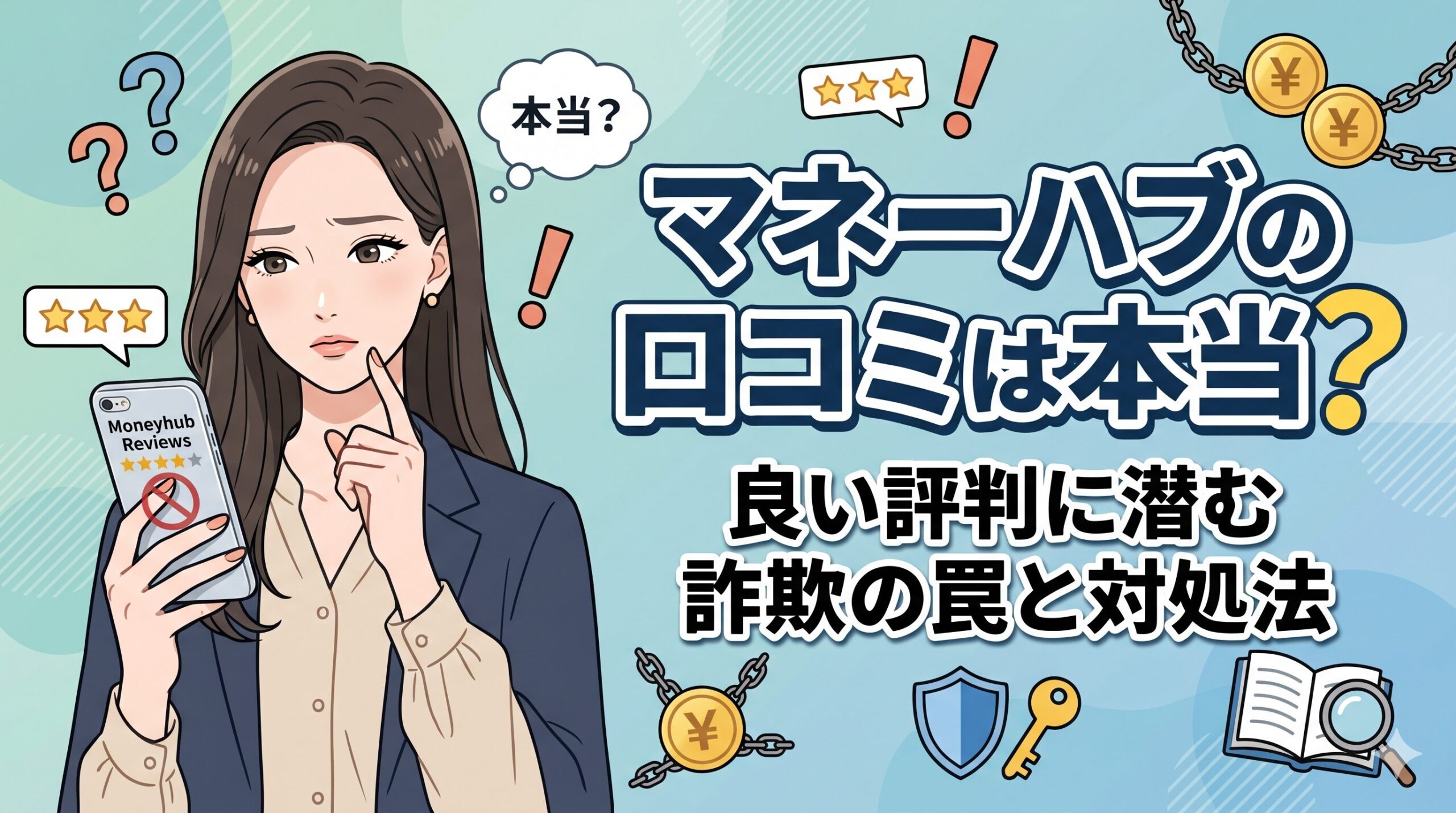 マネーハブの口コミは本当？良い評判に潜む詐欺の罠と対処法