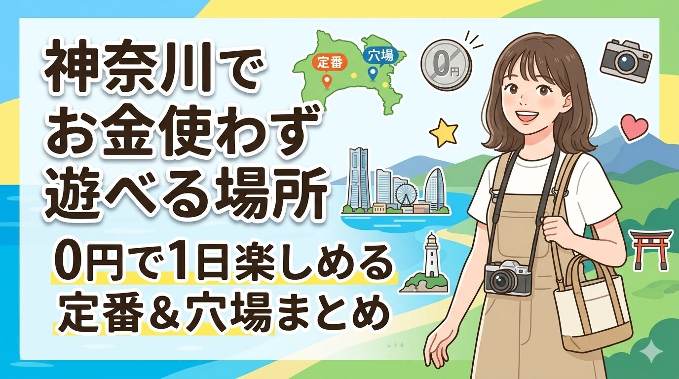 神奈川でお金使わず遊べる場所｜0円で1日楽しめる定番＆穴場まとめ